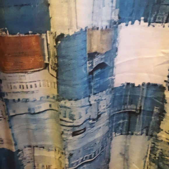 Women's patch pattern blouse - Picture 5 of 7